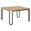 vidaXL Table basse Ch&ecirc;ne Sonoma 100 x 100 x 45 cm Bois d'ing&eacute;nierie