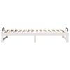 vidaXL Cadre de lit Blanc 80 x 200 cm Pin massif