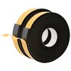 vidaXL Ruban adh&eacute;sif en mousse 2 pc Noir 30mm x 5m Mousse CR