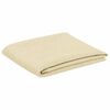 vidaXL Tissu de Table Rectangulaire Cr&egrave;me blanc 140 x 180 cm
