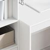 vidaXL Bureau avec tiroir 2 pcs Blanc