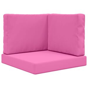 vidaXL Coussin de canap&eacute; d'ext&eacute;rieur Polyester Rose 60 x 60 cm