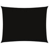 vidaXL Voile de parasol tissu oxford rectangulaire 3x4 m noir