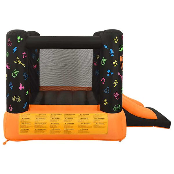 Happy Hop Château gonflable avec toboggan 210x280x170 cm PVC