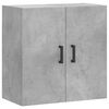 vidaXL Armoire murale gris béton 60x31x60 cm bois d'ingénierie