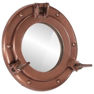 vidaXL Miroir en forme de porthole mural &Oslash;23 cm&nbsp;aluminium et verre