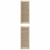 vidaXL Porte de Cabinet avec porte 4 pcs Naturel 140.5 x 2 x 59.5 cm