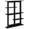vidaXL &Eacute;tag&egrave;re Murale Ch&ecirc;ne noir 102 x 20 x 130 cm