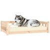 vidaXL Lit pour chien 105,5 x 75,5 x 28 cm Bois de pin massif