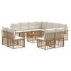 vidaXL Ensemble de canap&eacute;s d'ext&eacute;rieur 12 pc 11 place