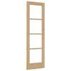 vidaXL Porte int&eacute;rieure ORKDAL Marron 61 x 198,5 cm