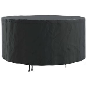 vidaXL Housse pour meubles 182 x 182 x 85 cm Tissu Oxford 600D Rond