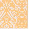 vidaXL Tapis d'ext&eacute;rieur ARAKIL Orange et blanc 160x230 cm PP