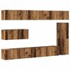 vidaXL Ensemble de meuble TV mural 7 pcs vieux bois bois d'ingénierie