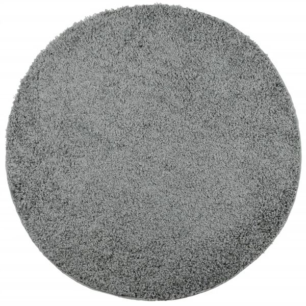 vidaXL Tapis shaggy PAMPLONA poils longs moderne vert &Oslash; 200 cm