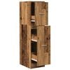 vidaXL Armoire d'apothicaire vieux bois 30x41x118 cm bois d'ing&eacute;nierie