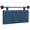 vidaXL T&ecirc;te de lit suspendue Bleu Tissu