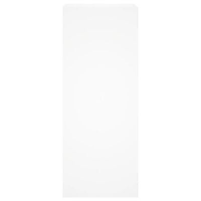 vidaXL Meuble TV mural blanc 40,5x30x90 cm bois d'ingénierie