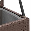 vidaXL Cache-pot de jardin Marron 70 x 30 x 135 cm M&eacute;tal