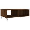 vidaXL Table basse ch&ecirc;ne marron 90x60x35 cm bois d'ing&eacute;nierie