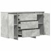 vidaXL Buffet Gris béton 120 x 41 x 75 cm Bois d'ingénierie