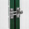 vidaXL Serre avec cadre de base vert 169x58x202 cm aluminium