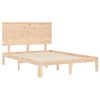 vidaXL Cadre de lit sans matelas 140x200 cm bois massif de pin