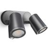 Steinel Projecteur d'ext&eacute;rieur &agrave; capteur Spot Duo Sensor Noir