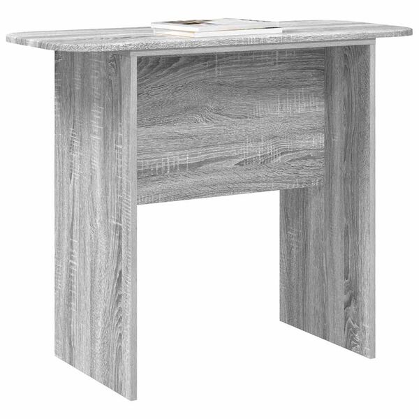 vidaXL Table console Gris Sonoma 93 x 40 x 75 cm Bois d'ing&eacute;nierie
