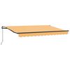 vidaXL Auvent R&eacute;tractable Sable 3,5 x 2 m tissu