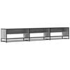 vidaXL Meuble TV sonoma gris 270x40x46 cm bois d'ing&eacute;nierie