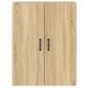 vidaXL Armoires murales 2 pcs chêne sonoma bois d'ingénierie