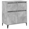 vidaXL Buffet Gris b&eacute;ton 60x35x70 cm Bois d'ing&eacute;nierie