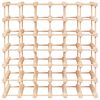 vidaXL Casier &agrave; vin pour 42 bouteilles 68,5x23x68,5 cm pin massif
