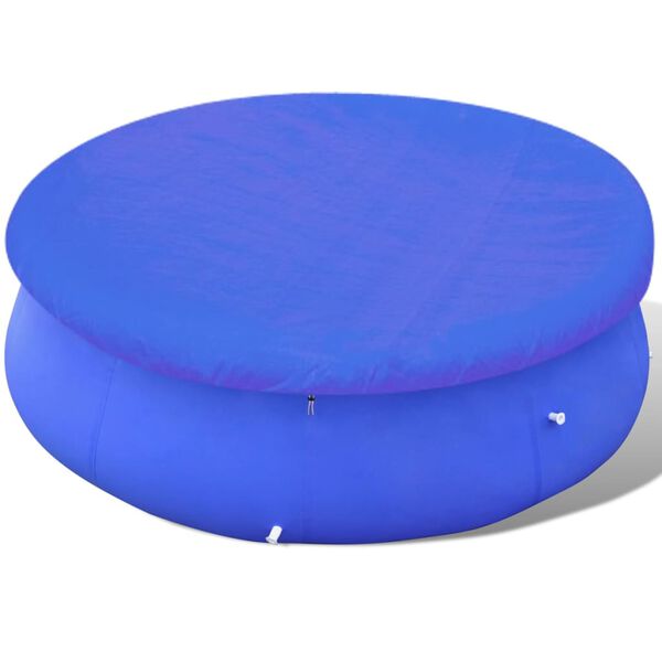 vidaXL Couverture de piscine ronde hors sol de 450-457 cm