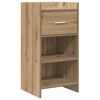vidaXL Buffet Ch&ecirc;ne artisanal 40 x 36 x 80 cm Bois d'ing&eacute;nierie