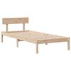 vidaXL Cadre de lit sans matelas 90x200 cm bois de pin massif