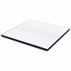 vidaXL Surmatelas Blanc 180 x 200 cm Tissu Jacquard