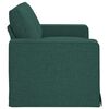 vidaXL Canap&eacute; Vert fonc&eacute; 162 x 80 x 82 cm tissu