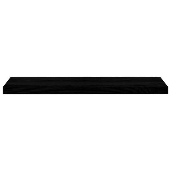 vidaXL Appuis de fen&ecirc;tre 2 pcs marron fonc&eacute; bois de ch&ecirc;ne massif