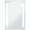 vidaXL Miroir mural &agrave; LED pour salle de bains 60x80 cm