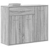 vidaXL Buffet Sonoma gris 88x30x70 cm Bois d'ing&eacute;nierie