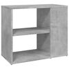 vidaXL Armoire lat&eacute;rale gris b&eacute;ton 60x30x50 cm bois d'ing&eacute;nierie