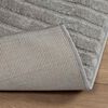 vidaXL Tapis de surface HUARTE Gris 200 x 140 cm Polyester