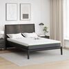 vidaXL Matelas Blanc et Gris 140 x 200 cm Tissu jacquard