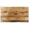 vidaXL Dessus de table bord vivant 120x60x2,5 cm bois de manguier brut