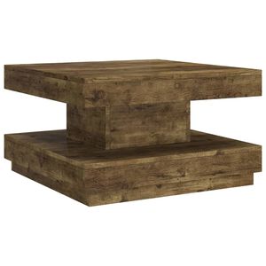 vidaXL Table basse Marron fonc&eacute; 60x60x35 cm MDF