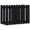 vidaXL Lit sur&eacute;lev&eacute; de jardin design de cl&ocirc;ture 100x50x70cm pin massif