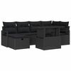 vidaXL Ensemble de canap&eacute; de jardin 12 pc polyrotin
