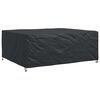vidaXL Housse pour meubles Uni Noir 250 x 210 x 90 cm 210D